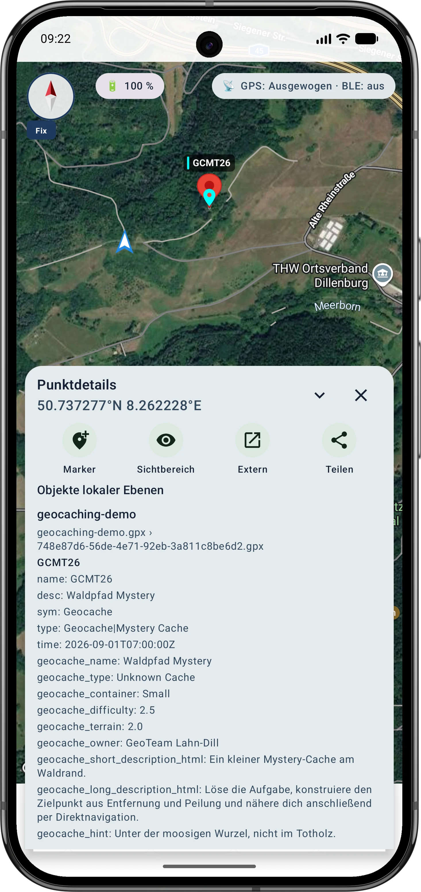 Groundspeak-GPX importieren